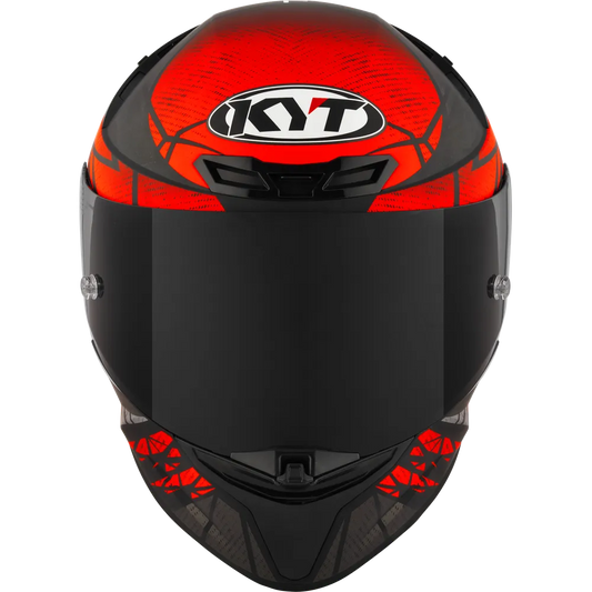 Kyt Revo Combustion Matt Red Full Face Helmet