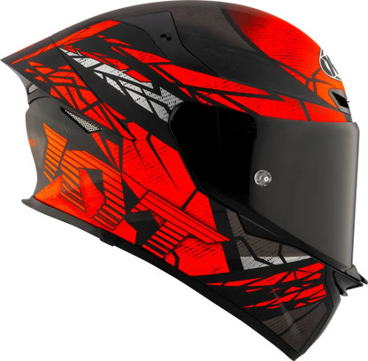 Kyt Revo Combustion Matt Red Full Face Helmet