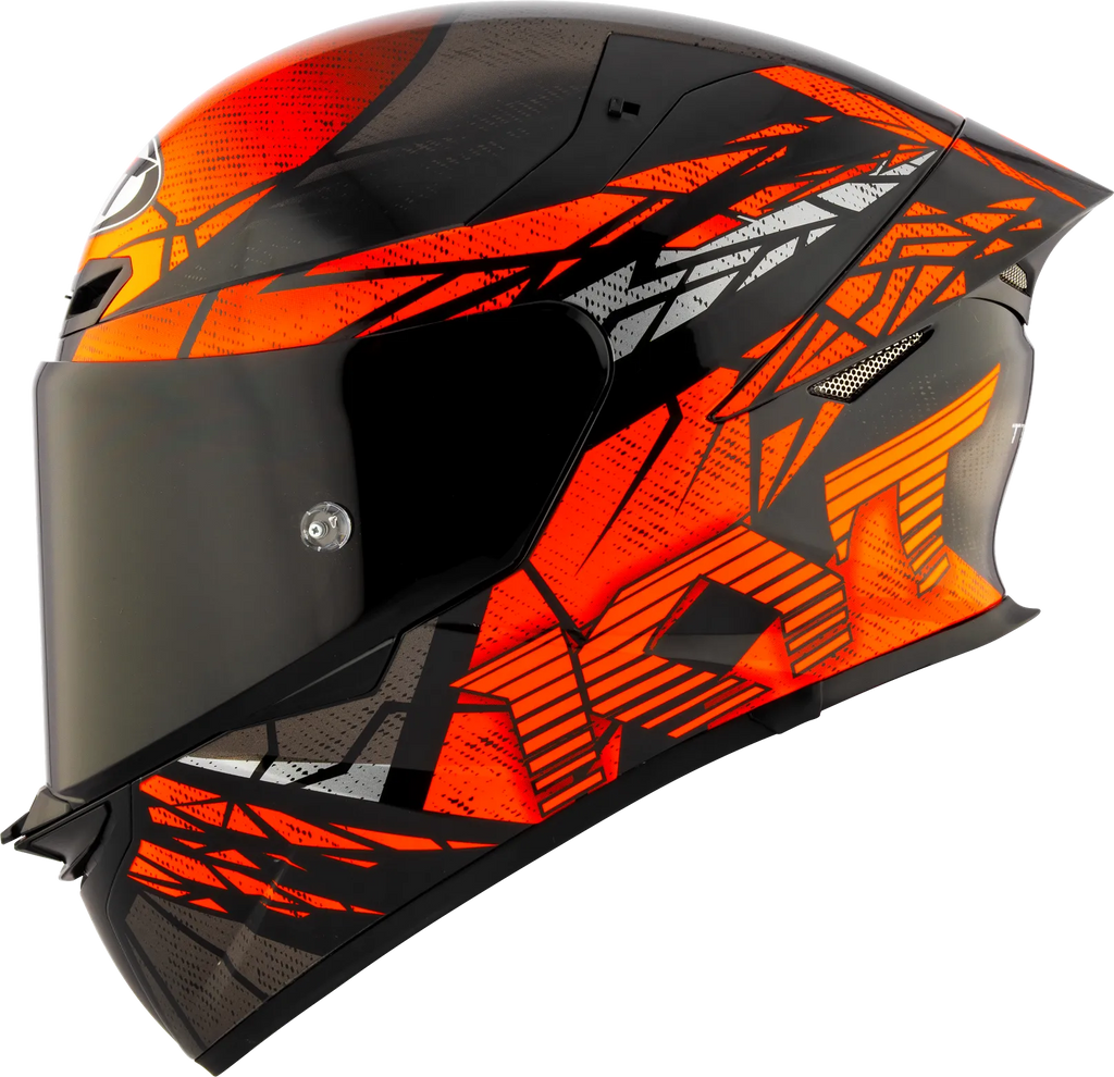 Kyt Revo Combustion Orange Full Face Helmet