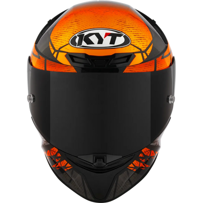 Kyt Revo Combustion Orange Full Face Helmet