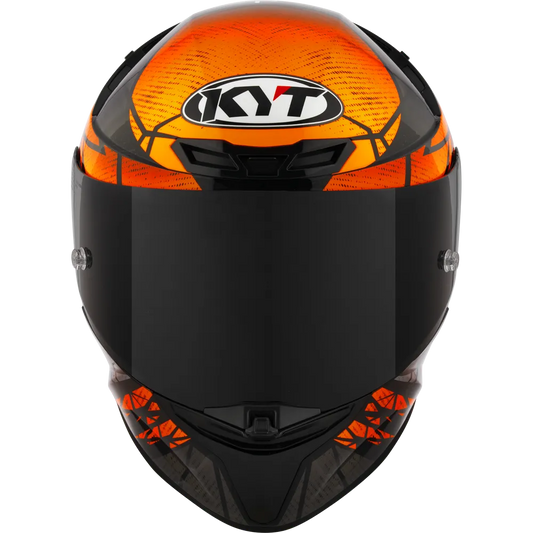Kyt Revo Combustion Orange Full Face Helmet