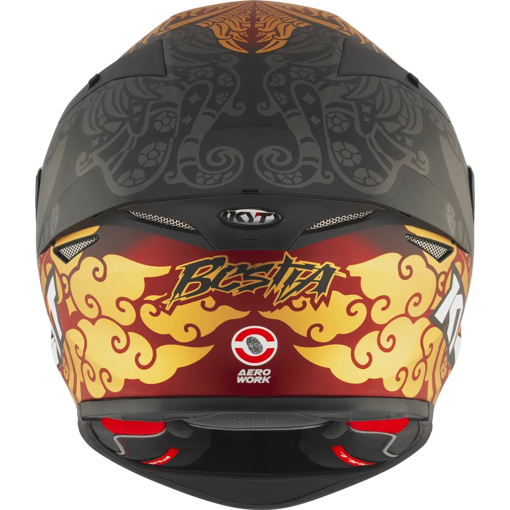 Kyt Revo Enea Indonesia Rep Matt Full Face Helmet