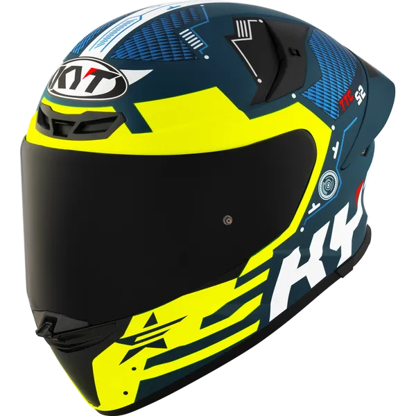 Kyt Revo Fuselage Matt Yellow Full Face Helmet