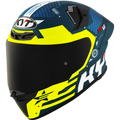 Kyt Revo Fuselage Matt Yellow Full Face Helmet