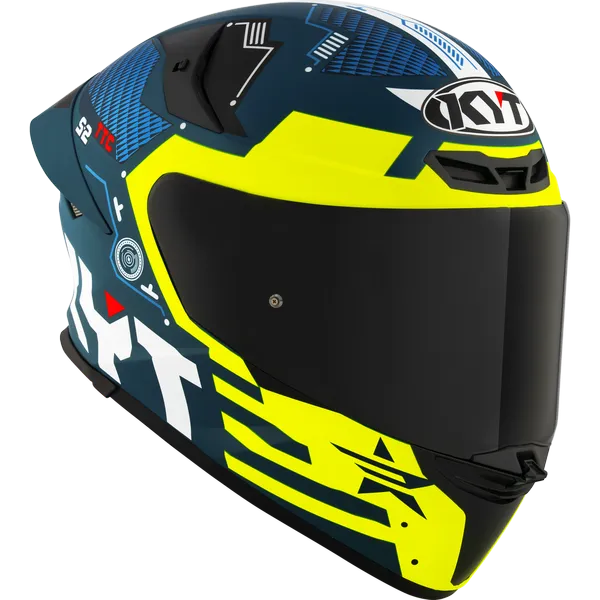 Kyt Revo Fuselage Matt Yellow Full Face Helmet