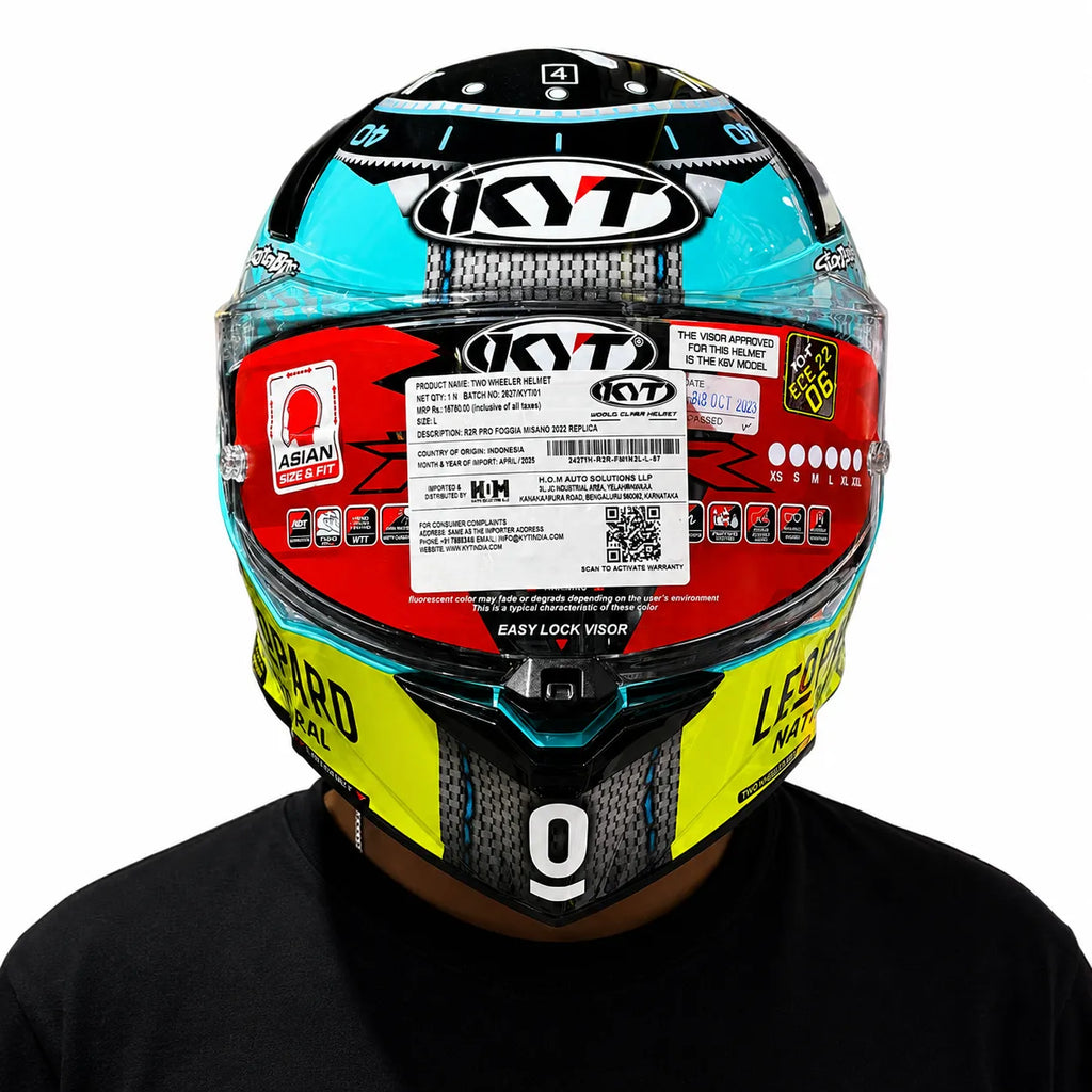 KYT Sport Touring R2R PRO Foggia Misano Full Face Helmet