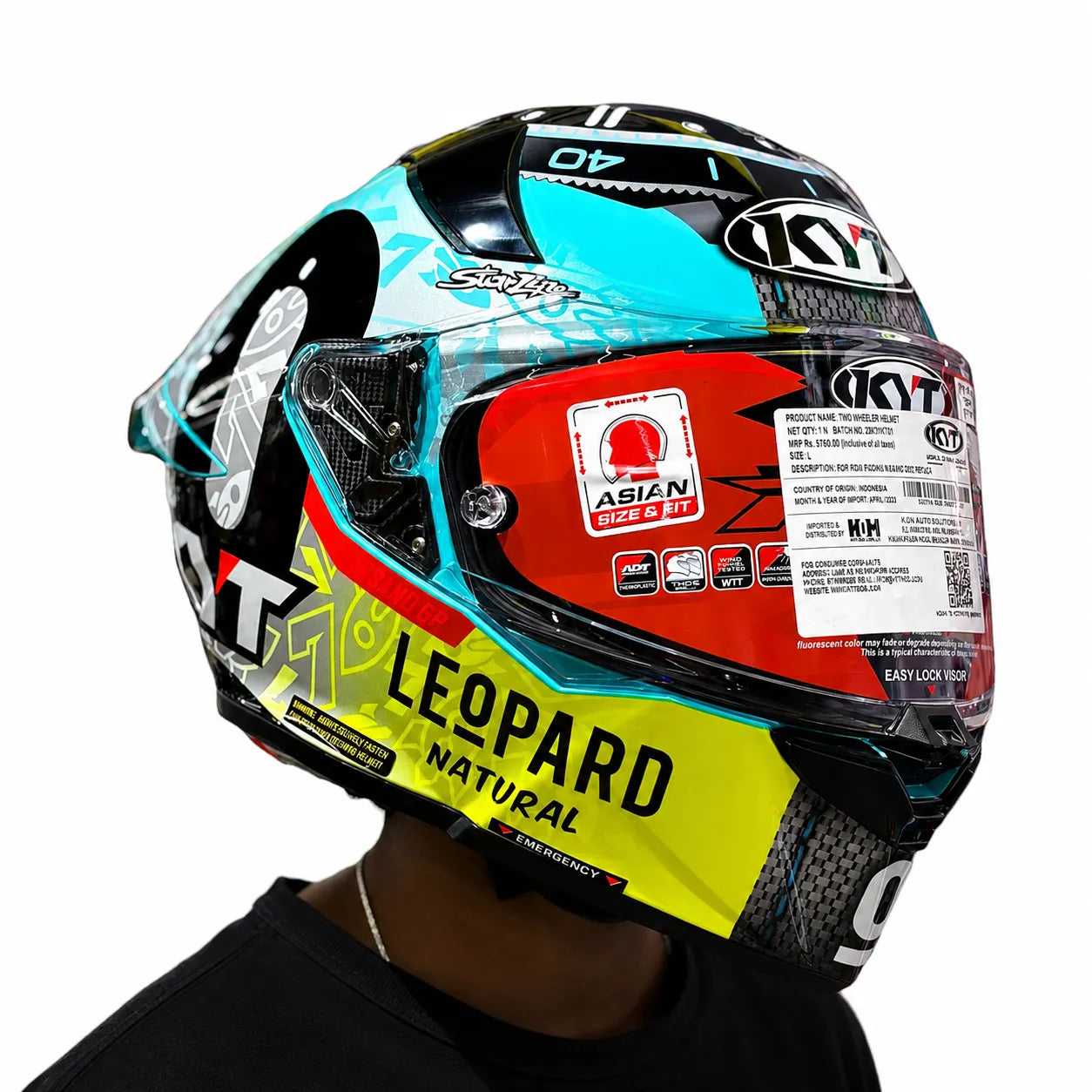 KYT Sport Touring R2R PRO Foggia Misano Full Face Helmet