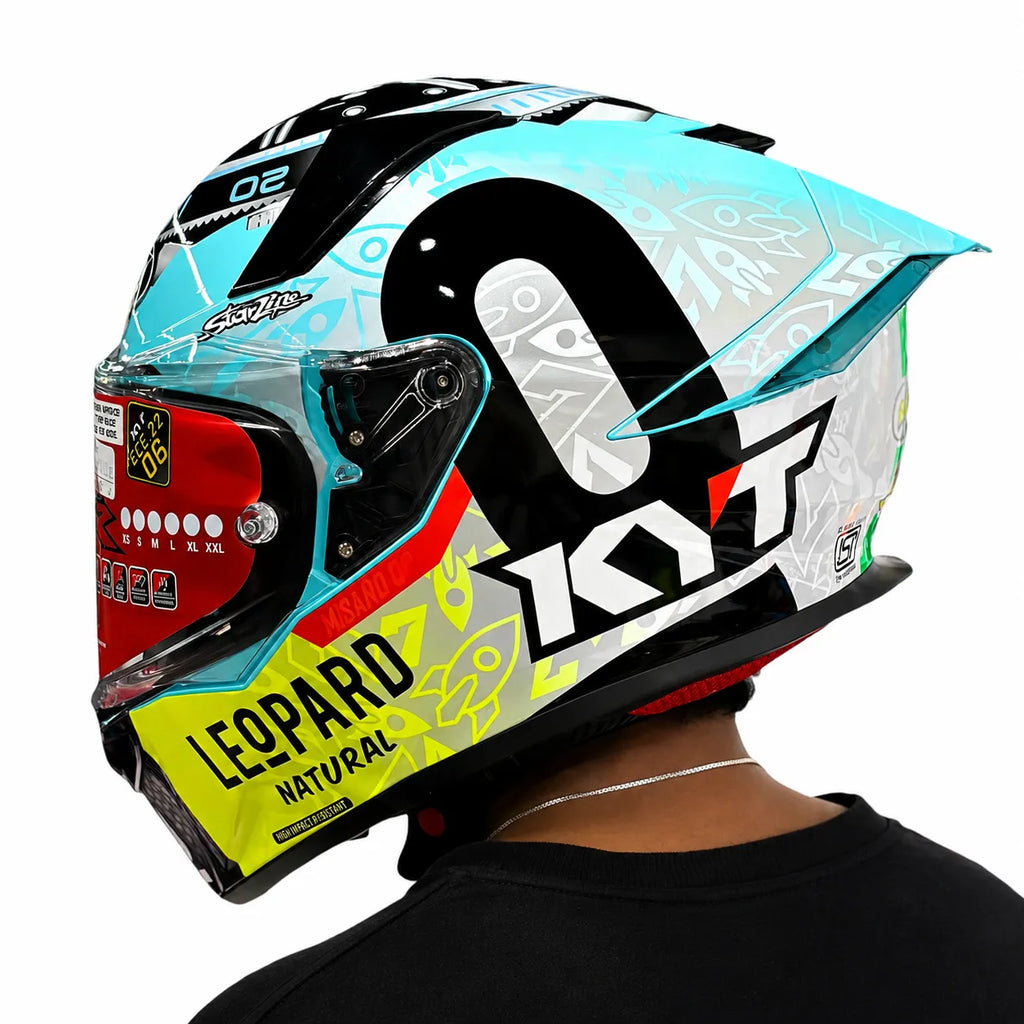 KYT Sport Touring R2R PRO Foggia Misano Full Face Helmet