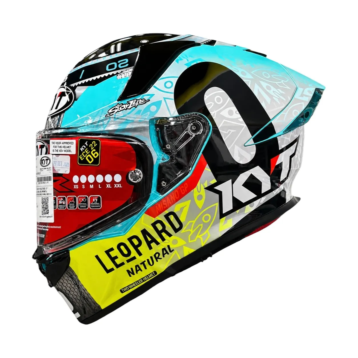 KYT Sport Touring R2R PRO Foggia Misano Full Face Helmet