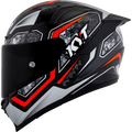 Kyt Striker 01 Black Red Full Face Helmet