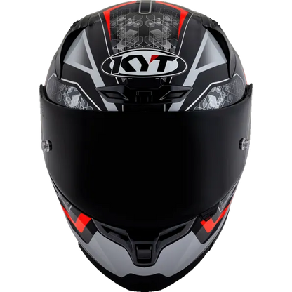 Kyt Striker 01 Black Red Full Face Helmet