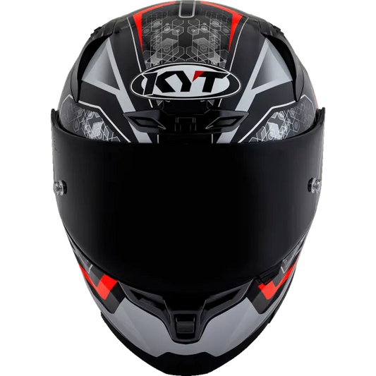 Kyt Striker 01 Black Red Full Face Helmet