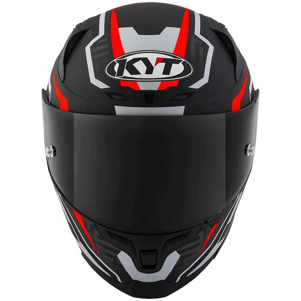 Kyt Striker 02 Matt Black Red Full Face Helmet