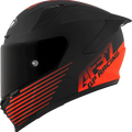 Kyt Striker Af37 Livery Matt Black Red Full Face Helmet