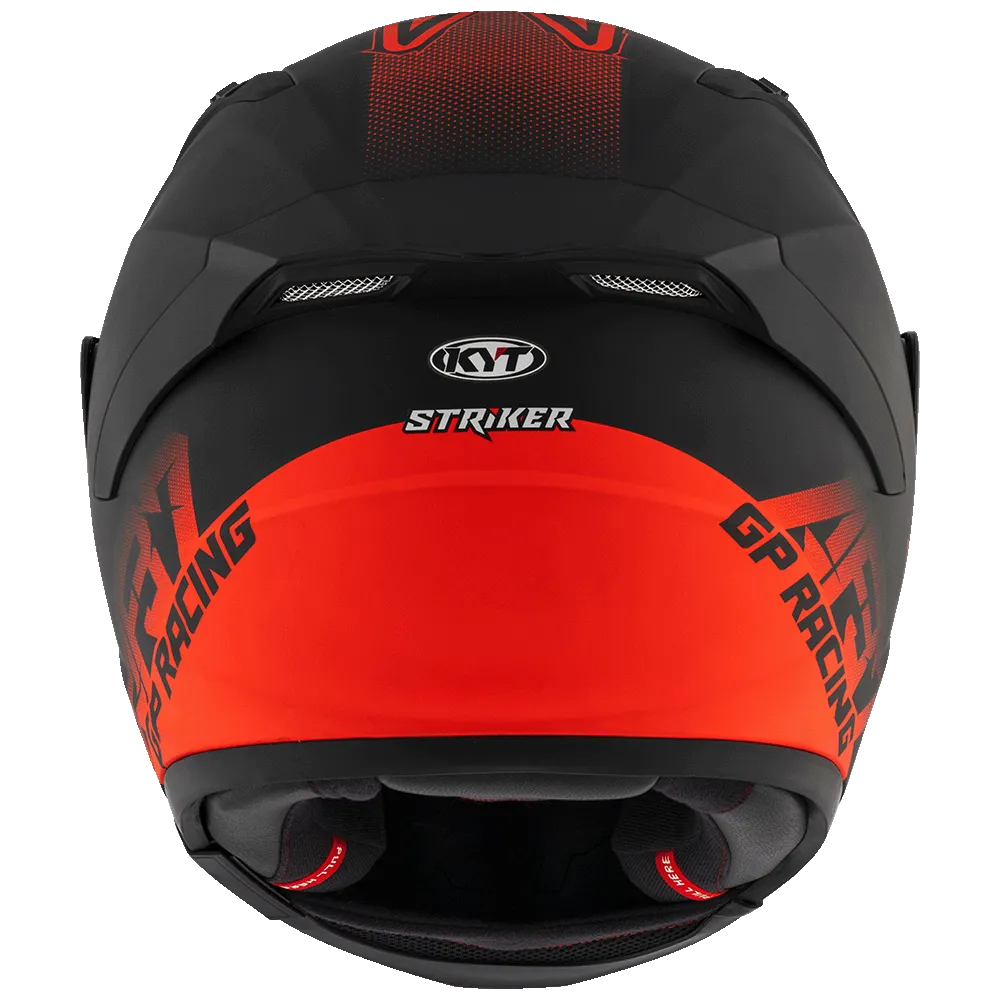 Kyt Striker Af37 Livery Matt Black Red Full Face Helmet