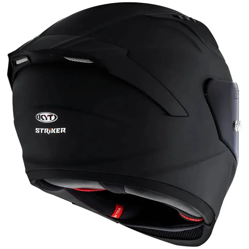 Kyt Striker Plain Matt Black Full Face Helmet