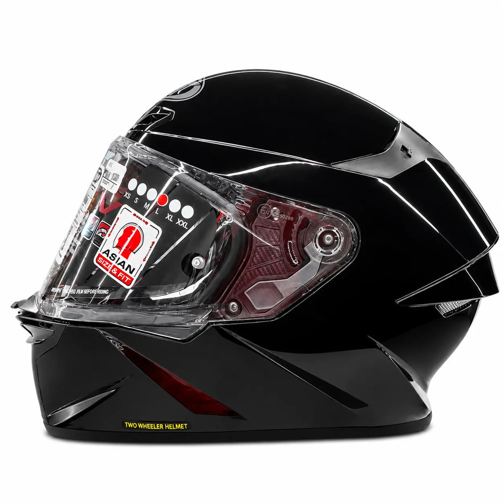 Kyt Tt Revo Black Full Face Helmet