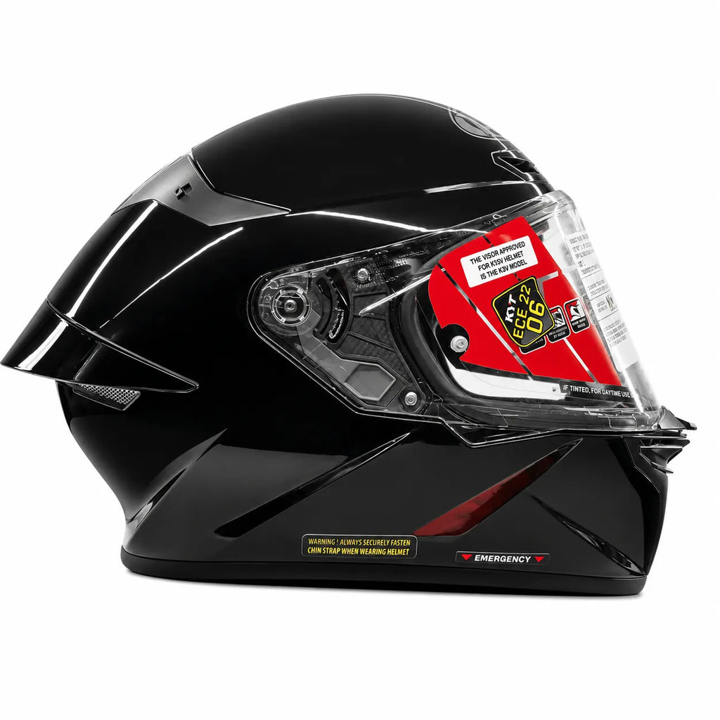 Kyt Tt Revo Black Full Face Helmet