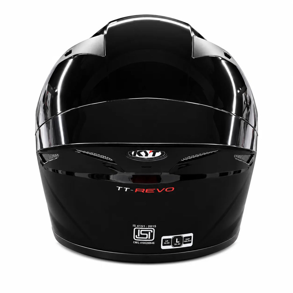 Kyt Tt Revo Black Full Face Helmet