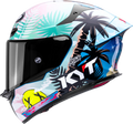 Kyt Tt Revo Riccardo Rossi Gloss Blue Full Face Helmet