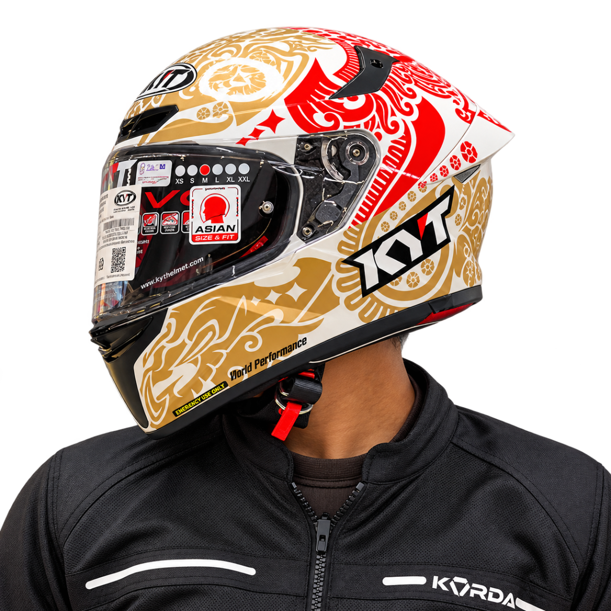Kyt Ttre Enea Wt Pearl Idn Rep 2023 Full Face Helmet