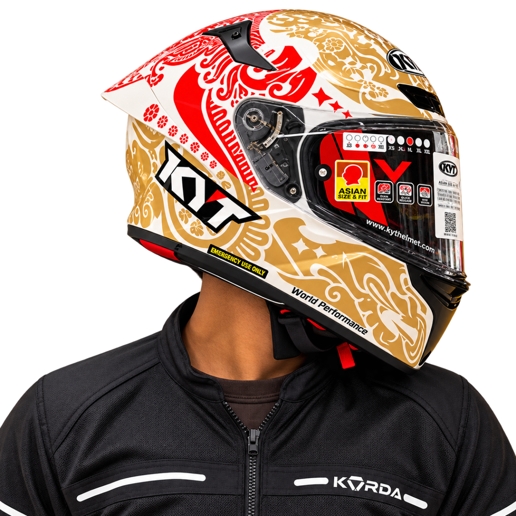 Kyt Ttre Enea Wt Pearl Idn Rep 2023 Full Face Helmet