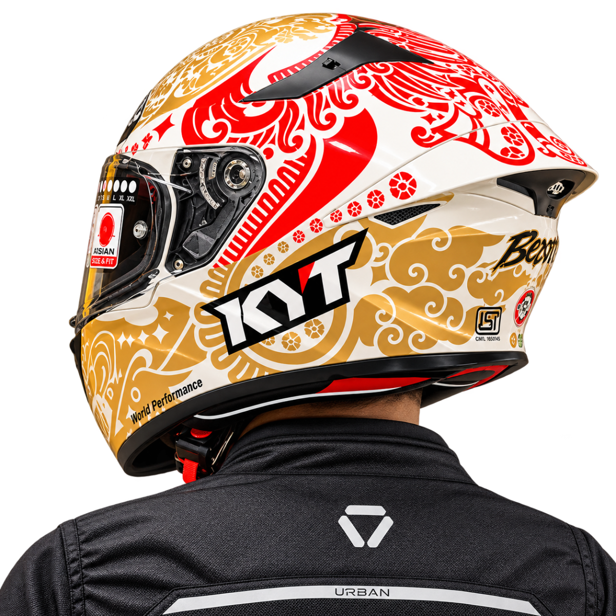 Kyt Ttre Enea Wt Pearl Idn Rep 2023 Full Face Helmet