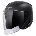 VEGA Lark Dull Black Half Face Helmet