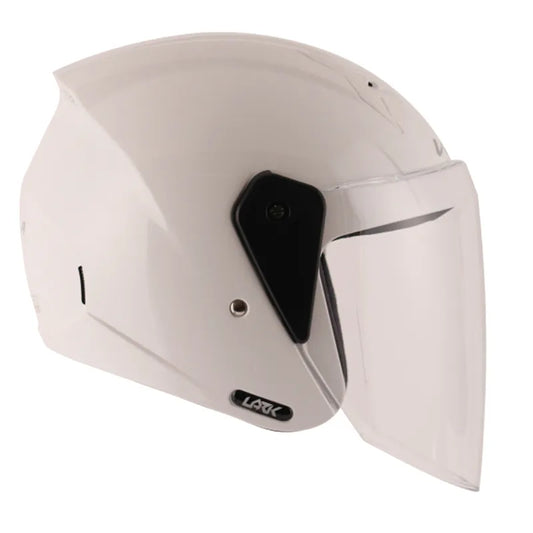 VEGA Lark White Half Face Helmet