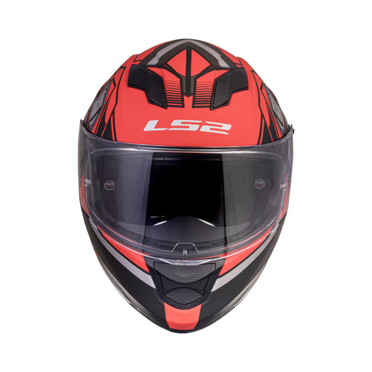 LS2 320 Stream Evo Reflex Red Black 7C Full Face Helmet