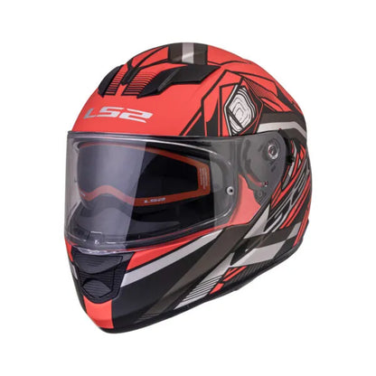 LS2 320 Stream Evo Reflex Red Black 7C Full Face Helmet