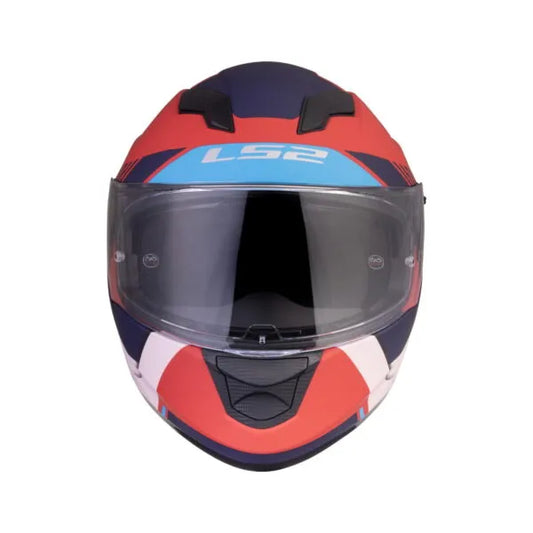 LS2 320 Stream Evo Xplorer White Red Full Face Helmet