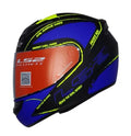 LS2 352 Brush Black Yellow Full Face Helmet