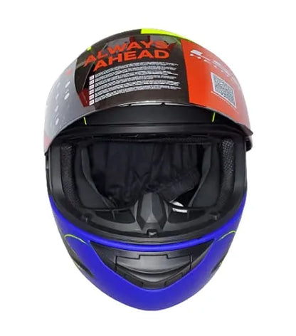 LS2 352 Brush Matt Black Yellow Full Face Helmet