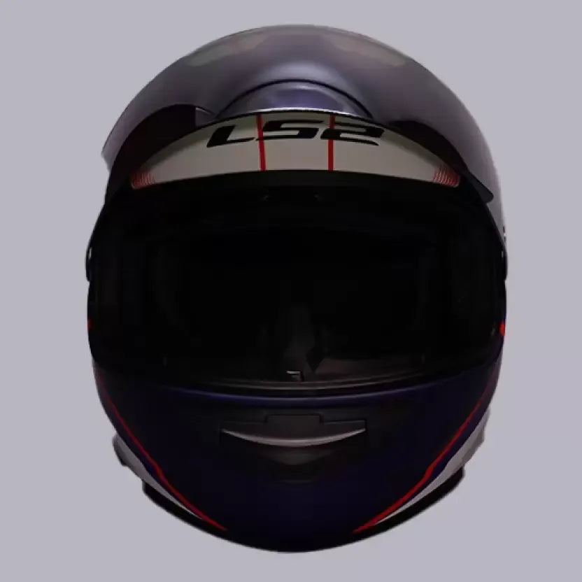 LS2 352 Kascal Matt White Blue Red Full Face Helmet