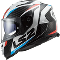 Ls2 FF 800 Strom 11 Racer Red Blue Full Face Helmet