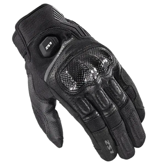 Ls2 Atom Man Black Gloves Riding Gears