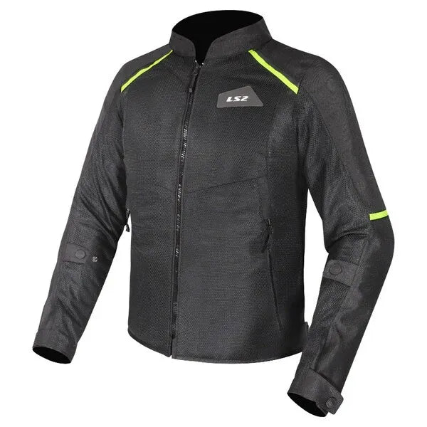 Ls2 Breeze Black Yellow Jackets Riding Gears
