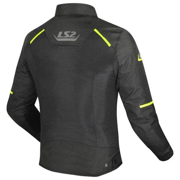 Ls2 Breeze Black Yellow Jackets Riding Gears
