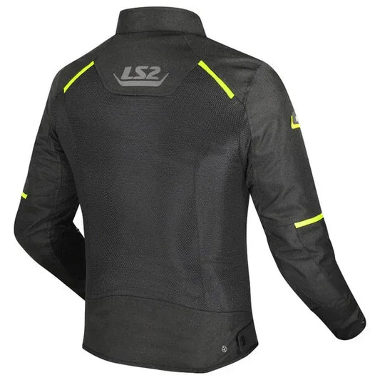 Ls2 Breeze Black Yellow Jackets Riding Gears