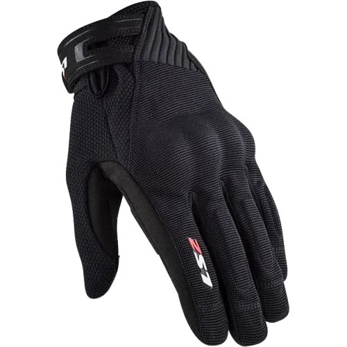 Ls2 Dart 2 Evo Black Gloves Riding Gears