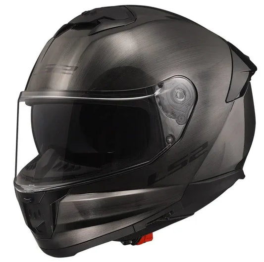 Ls2 FF 320 Stream 11 Jeans Titanium Black Full Face Helmet