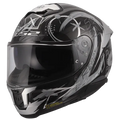 Ls2 FF 320 Stream 11 Scratches Black Nardo Gray Full Face Helmet