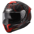 Ls2 FF 320 Stream 11 Scratches Black Red Full Face Helmet