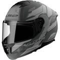 Ls2 FF 320 Stream 11 Shadow M Titanium Gray Full Face Helmet