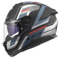 Ls2 FF 320 Stream 11 Vintage Matt Black Gray Red Full Face Helmet