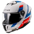 Ls2 FF 320 Stream 11 Vintage White Blue Red Full Face Helmet