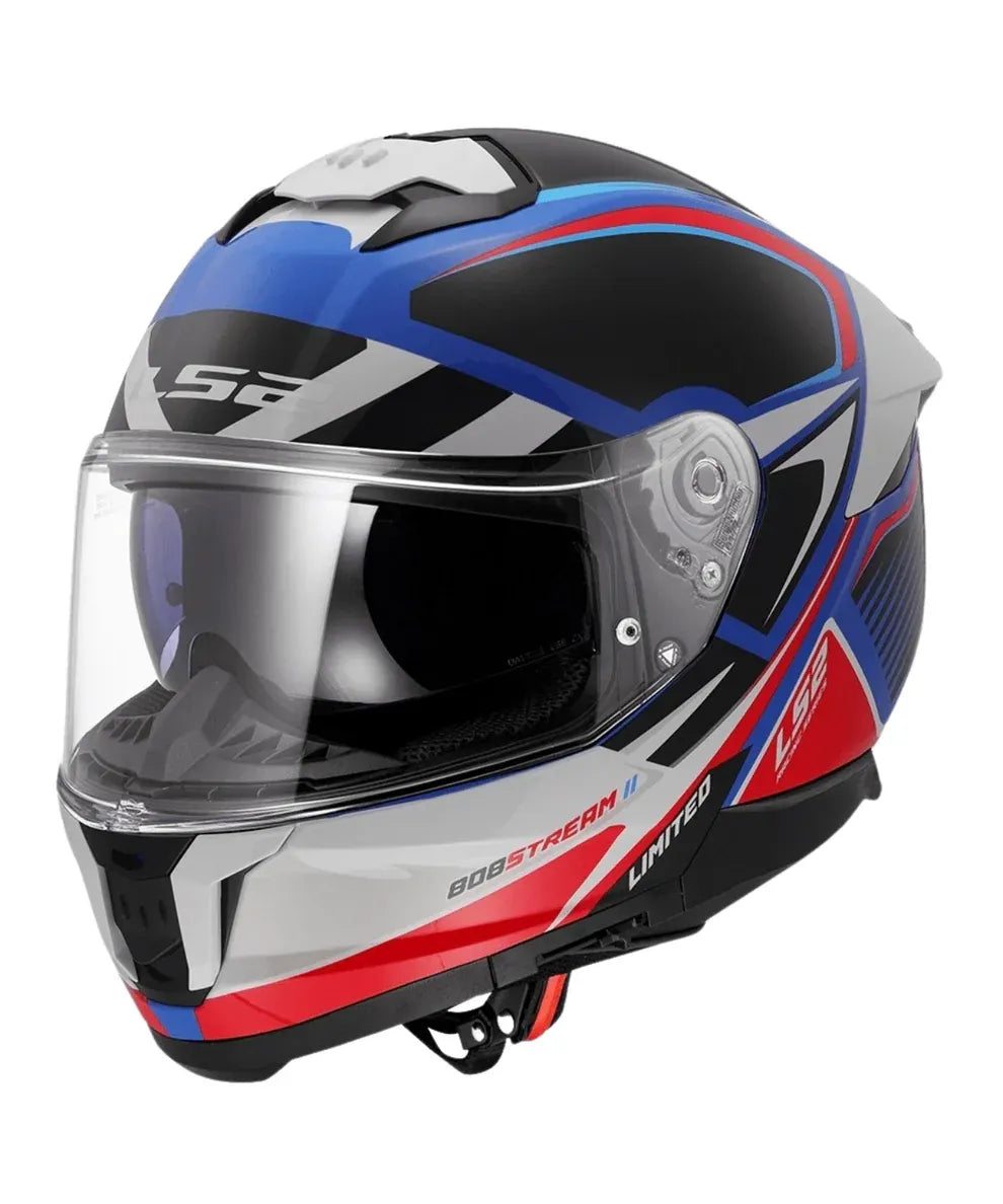 Ls2 FF 320 Stream 11 Xtrenta Blue Red Full Face Helmet