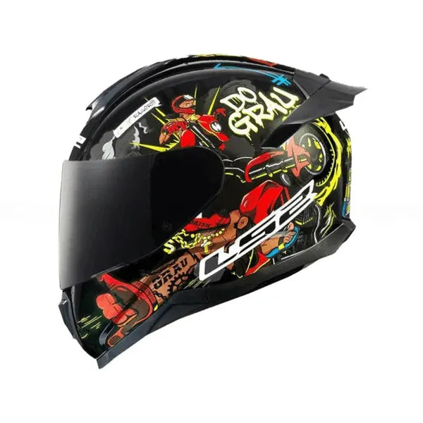Ls2 FF 352 Do Grau Black Full Face Helmet