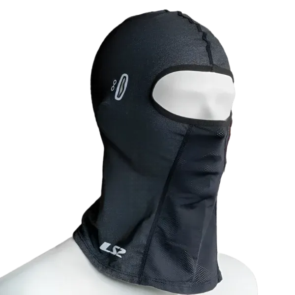 Ls2 Lycra Black Balaclava Riding Gears